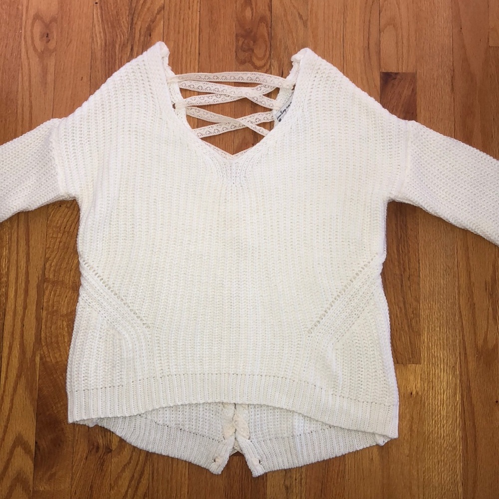 White sweater